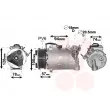 Compresseur, climatisation VAN WEZEL 1800K482 - Visuel 1