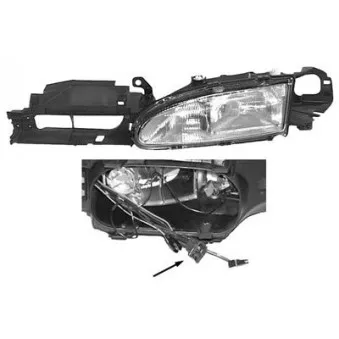 Projecteur principal VAN WEZEL 1825943