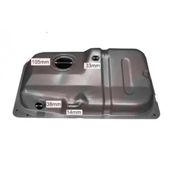 Réservoir de carburant VAN WEZEL 1830082
