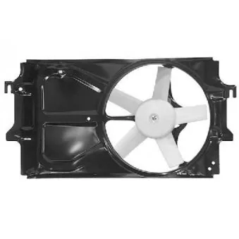 Ventilateur, refroidissement du moteur VAN WEZEL 1855747