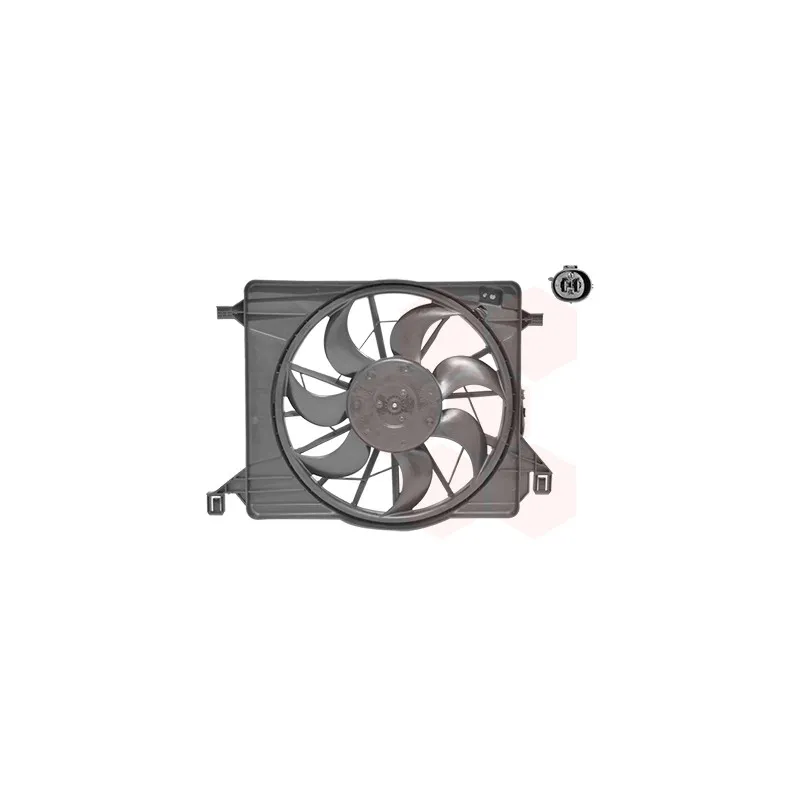 Ventilateur, refroidissement du moteur VAN WEZEL 1863746