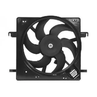 Ventilateur, refroidissement du moteur VAN WEZEL 1865746