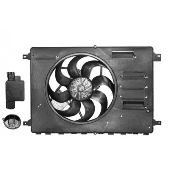 Ventilateur, refroidissement du moteur VAN WEZEL 1881746