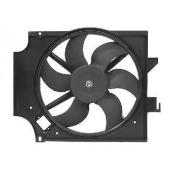Ventilateur, refroidissement du moteur VAN WEZEL 1898746