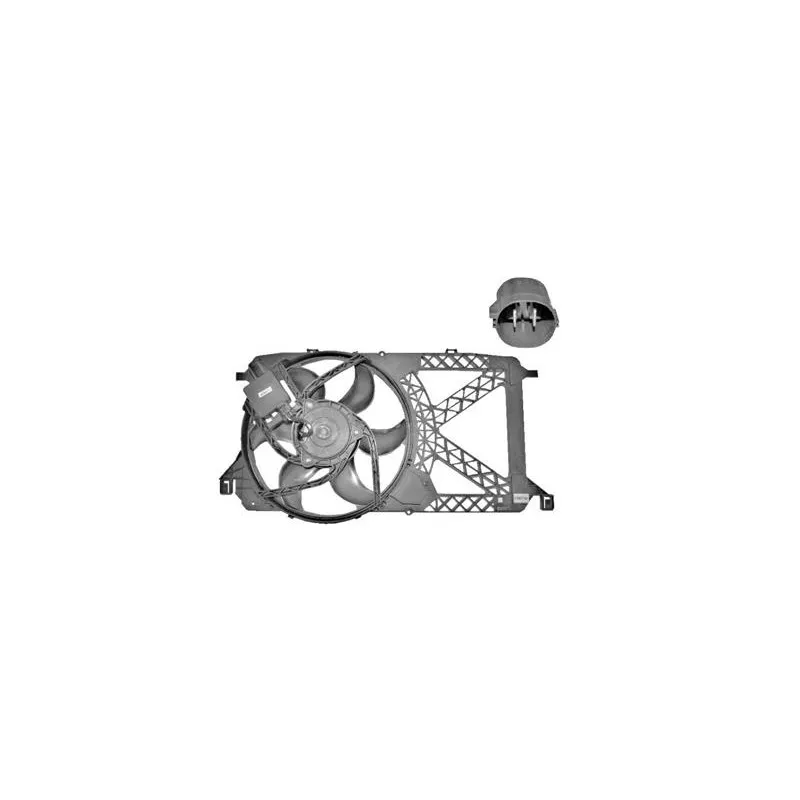 Ventilateur, refroidissement du moteur VAN WEZEL 1985746