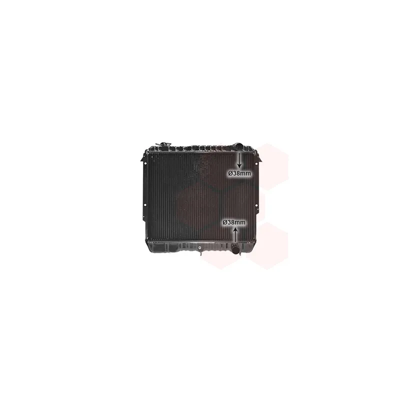 Radiateur, refroidissement du moteur VAN WEZEL 21002033