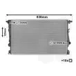 Radiateur, refroidissement du moteur VAN WEZEL 21012700 - Visuel 1