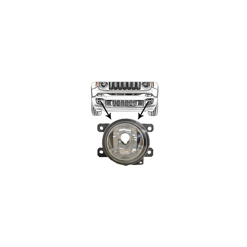 Projecteur antibrouillard VAN WEZEL 2126999