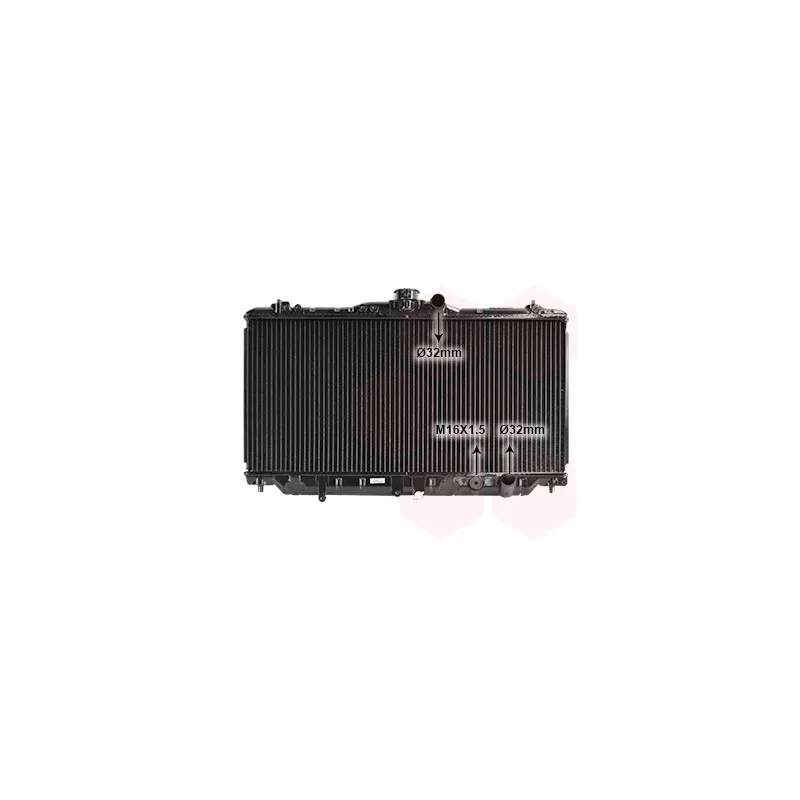 Radiateur, refroidissement du moteur VAN WEZEL 25002055