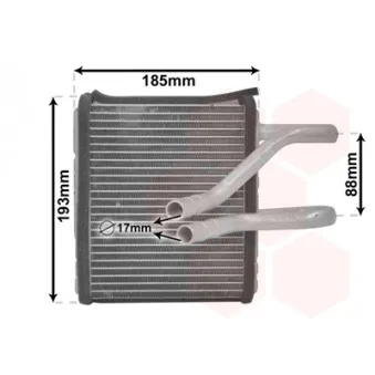 Système de chauffage VAN WEZEL 25006299