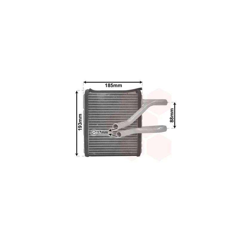 Système de chauffage VAN WEZEL 25006299