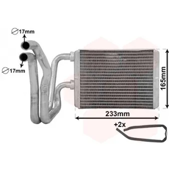 Système de chauffage VAN WEZEL 25006304