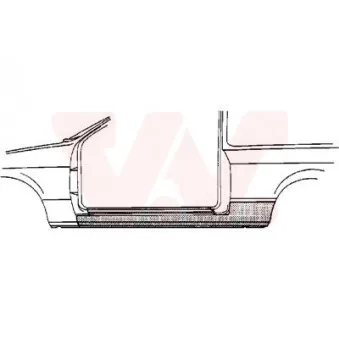 Marche-pied VAN WEZEL 2523102