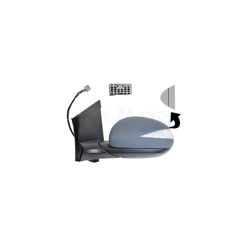Rétroviseur extérieur VAN WEZEL 2580817