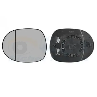 Verre de rétroviseur, rétroviseur extérieur VAN WEZEL 2580837
