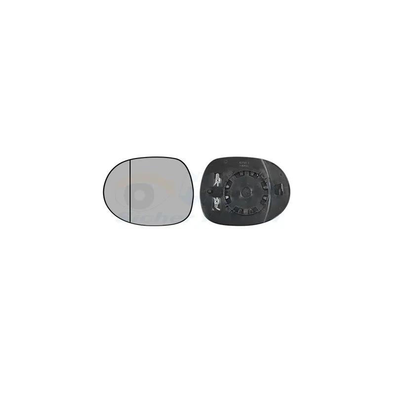 Verre de rétroviseur, rétroviseur extérieur VAN WEZEL 2580837