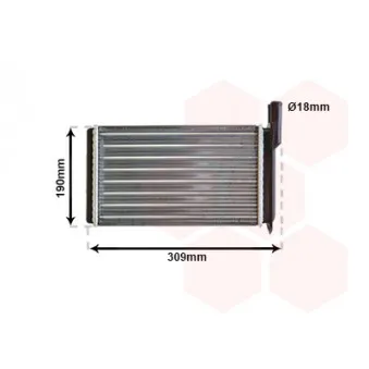 Système de chauffage VAN WEZEL 26006009