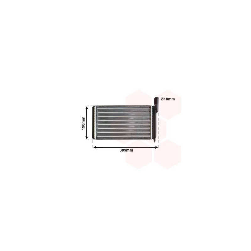 Système de chauffage VAN WEZEL 26006009