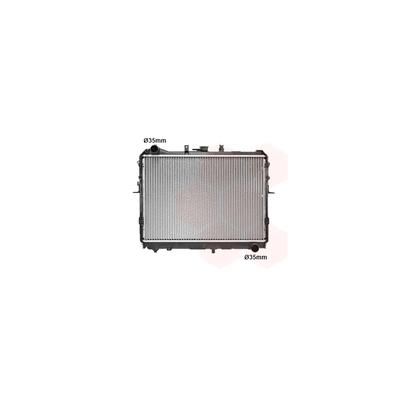 Radiateur, refroidissement du moteur VAN WEZEL 27002046