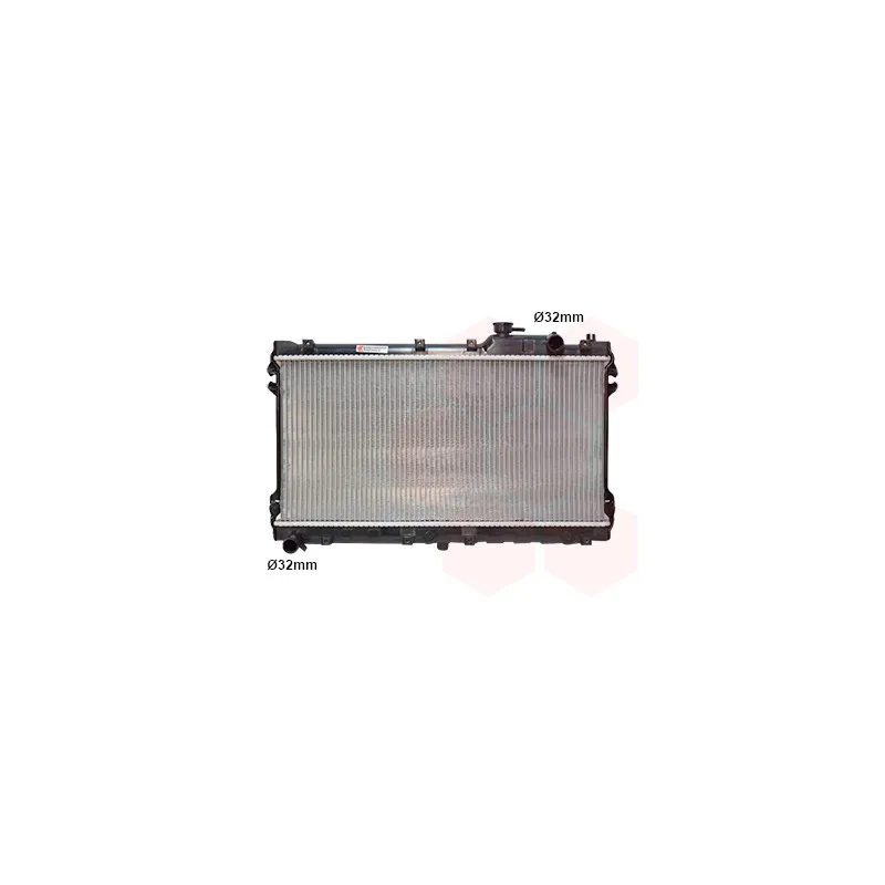 Radiateur, refroidissement du moteur VAN WEZEL 27002087