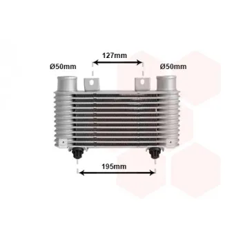Intercooler, échangeur VAN WEZEL 27004239