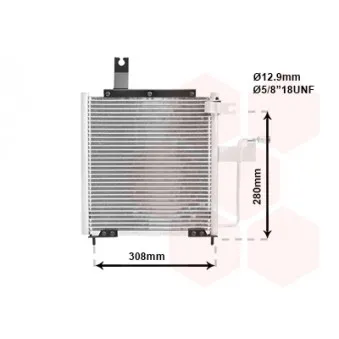 Condenseur, climatisation VAN WEZEL