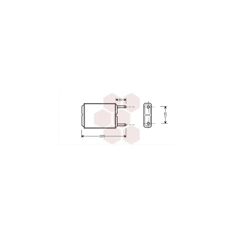 Système de chauffage VAN WEZEL 27006123
