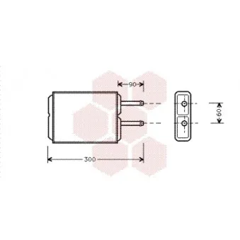 Système de chauffage VAN WEZEL 27006124