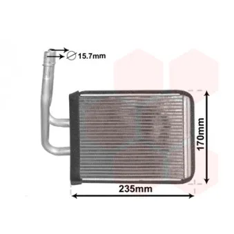 Système de chauffage VAN WEZEL 27006268