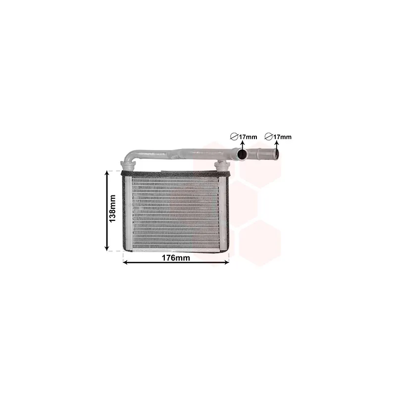 Système de chauffage VAN WEZEL 27006278