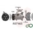 Compresseur, climatisation VAN WEZEL 2701K700 - Visuel 1