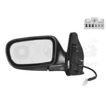 Rétroviseur extérieur VAN WEZEL 2720805