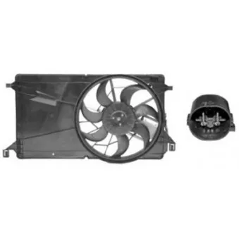 Ventilateur, refroidissement du moteur VAN WEZEL 2735746