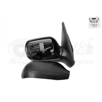 Rétroviseur extérieur VAN WEZEL 2740808