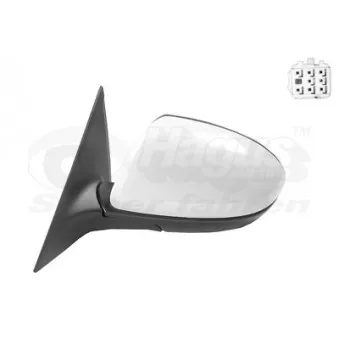 Rétroviseur extérieur VAN WEZEL 2756827