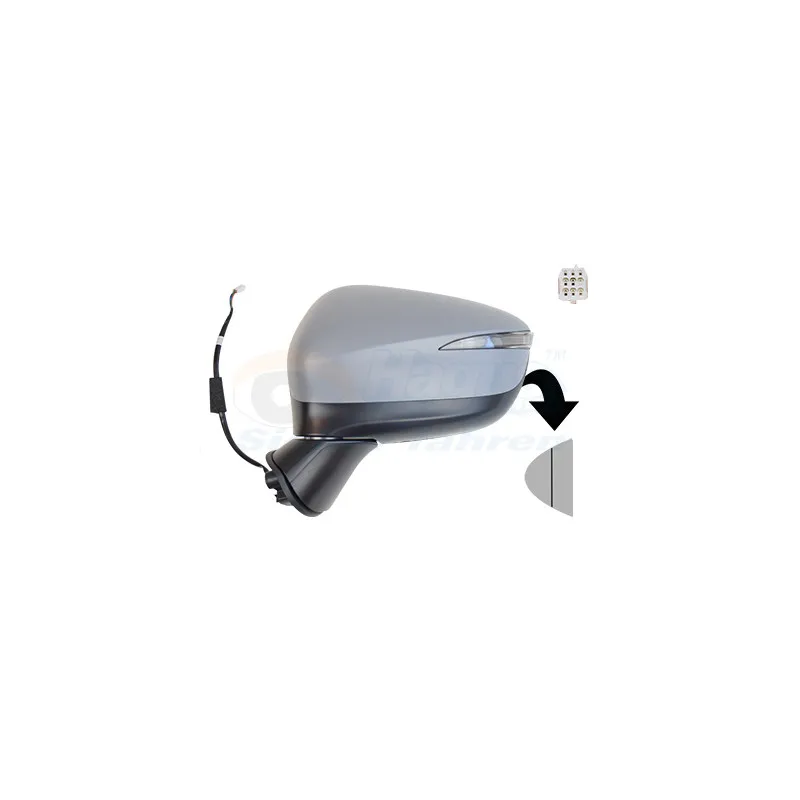 Rétroviseur extérieur VAN WEZEL 2791805