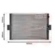 Radiateur, refroidissement du moteur VAN WEZEL 28002062 - Visuel 1