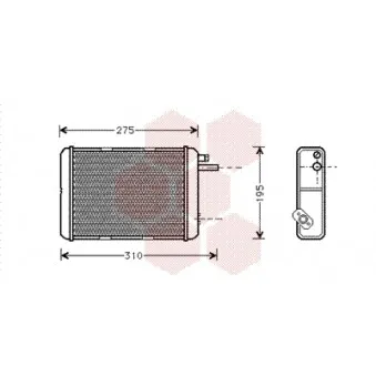 Système de chauffage VAN WEZEL 28006018