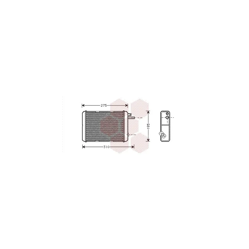 Système de chauffage VAN WEZEL 28006018