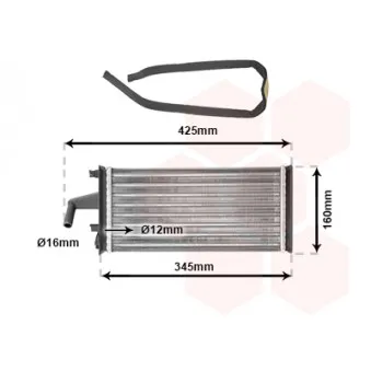 Système de chauffage VAN WEZEL 28006019