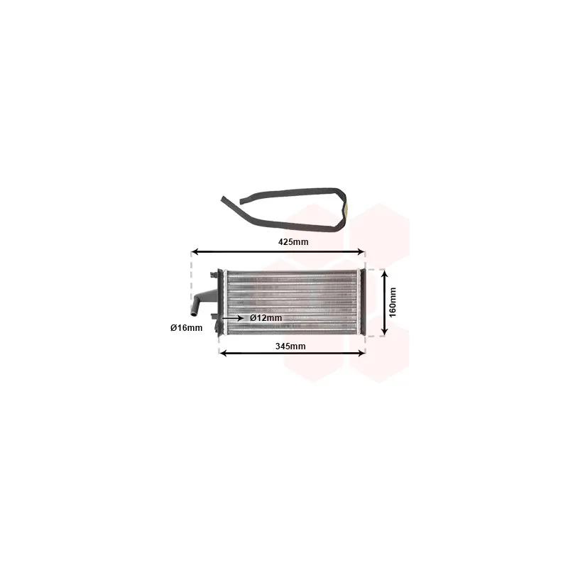 Système de chauffage VAN WEZEL 28006019