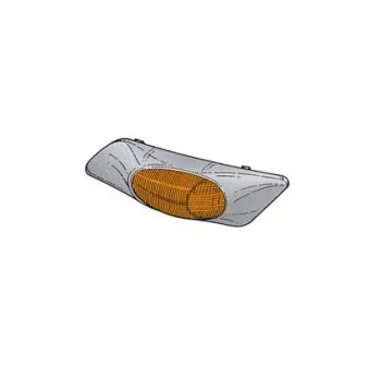 Feu clignotant avant gauche VAN WEZEL 2813913