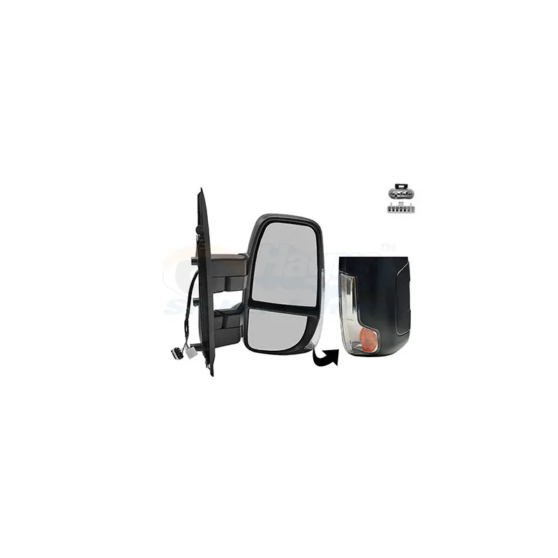 Rétroviseur extérieur VAN WEZEL 2817808