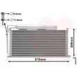 Condenseur, climatisation VAN WEZEL 29005007 - Visuel 1