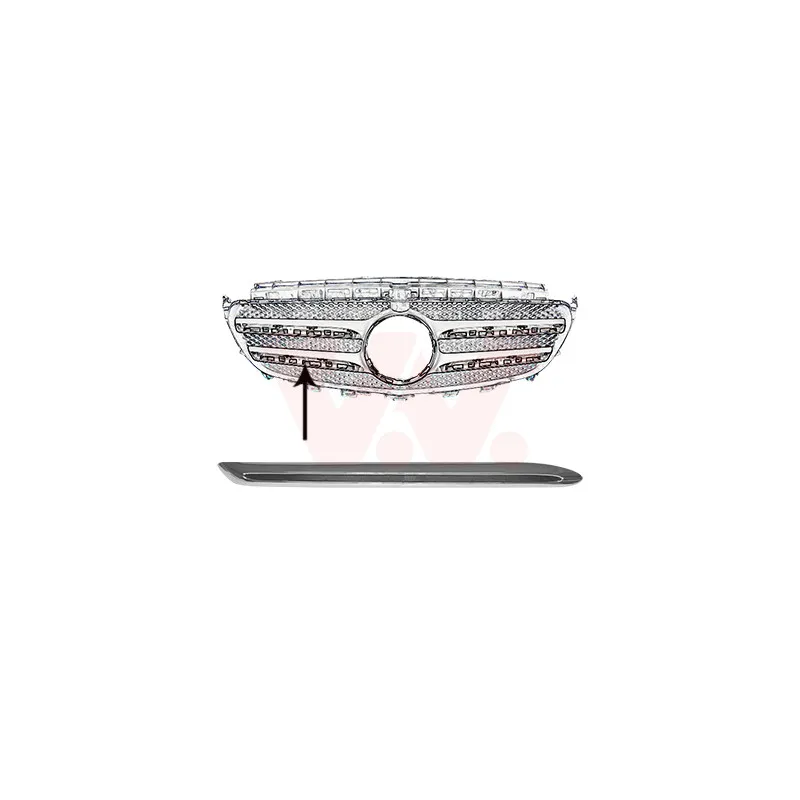 Baguette et bande protectrice, grille de radiateur VAN WEZEL 2932418