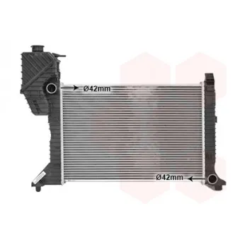 Radiateur, refroidissement du moteur VAN WEZEL 30002181