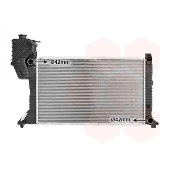 Radiateur, refroidissement du moteur VAN WEZEL 30002183