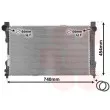 Radiateur, refroidissement du moteur VAN WEZEL 30002338 - Visuel 1