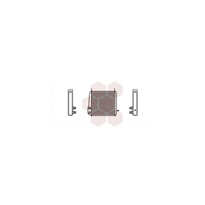 Radiateur d'huile VAN WEZEL 30003165