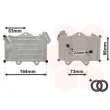 Radiateur d'huile VAN WEZEL 30003240 - Visuel 1